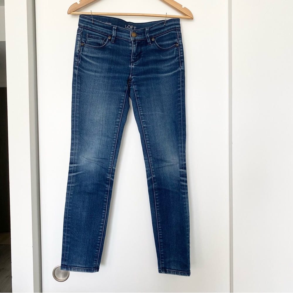 LOFT Jeans Mid Rise Skinny
